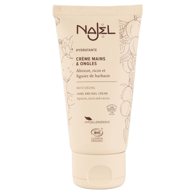 Hand- und Nagelcreme BIO - Aprikose, Rizinus und Kaktusfeige