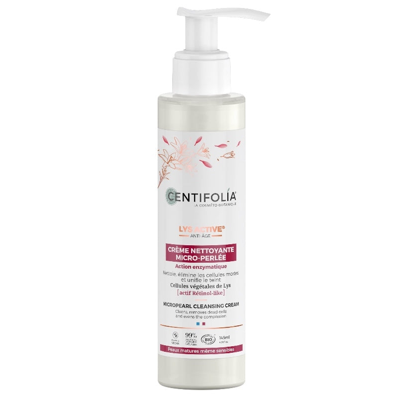 Centifolia - Crème nettoyante micro perlée BIO lys 145ml