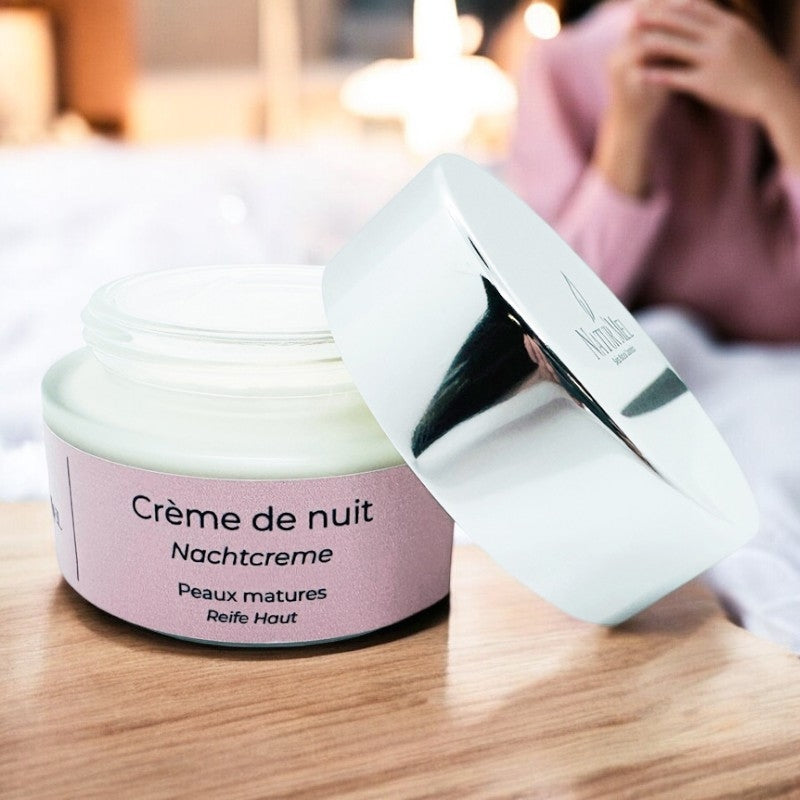 Crème nuit peau mature germe de blé & argan