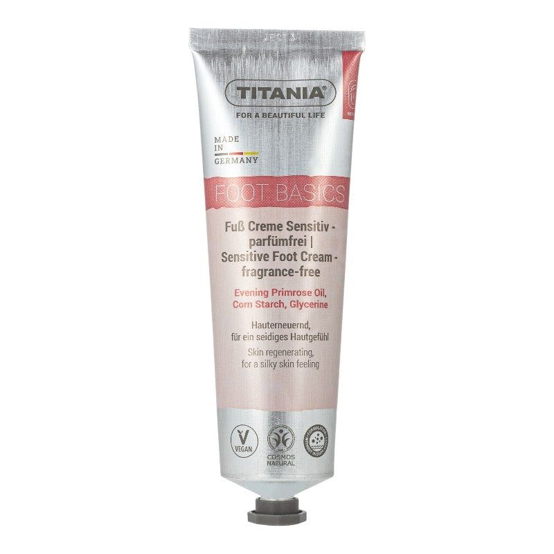 Sensitive Fußcreme ohne Parfüm