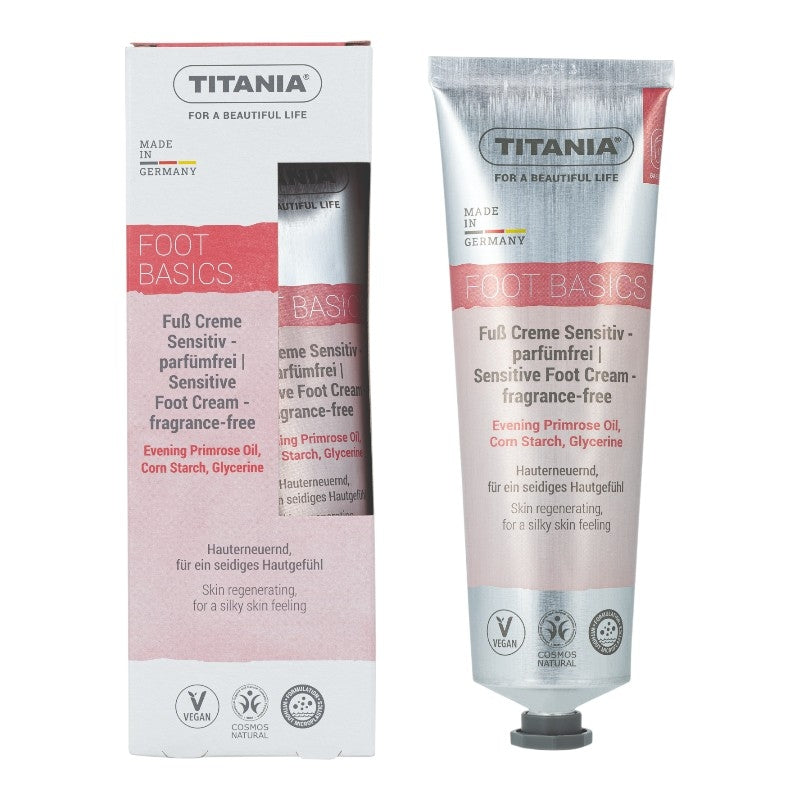 Sensitive Fußcreme ohne Parfüm