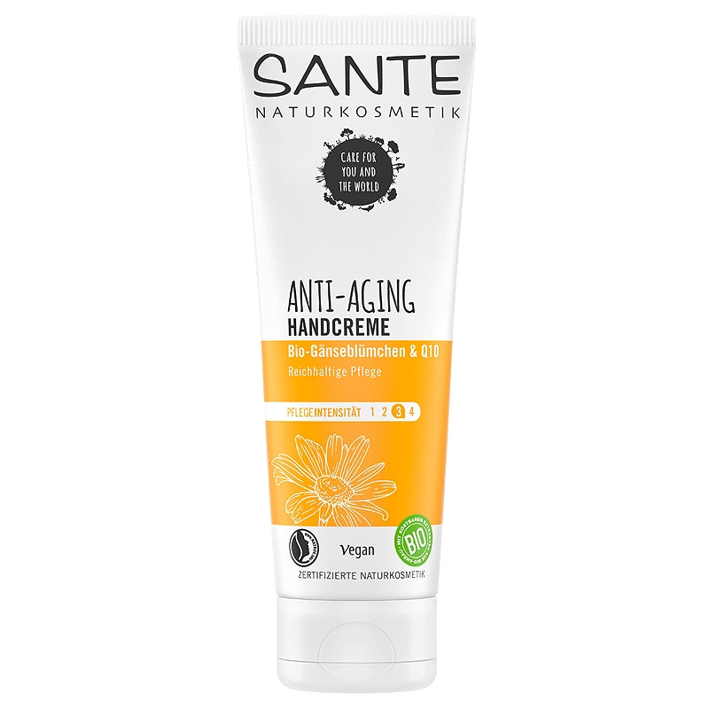 Anti-Aging-Handcreme mit Gänseblümchen & Q10 BIO