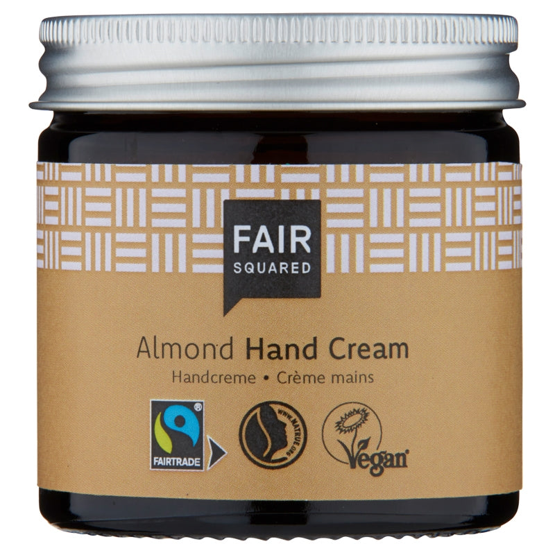Fair Squared - Crème pour les mains BIO amande 50ml