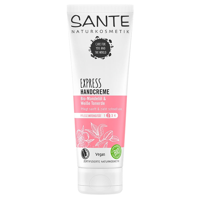 Express-Handcreme weiße Tonerde & Mandel BIO