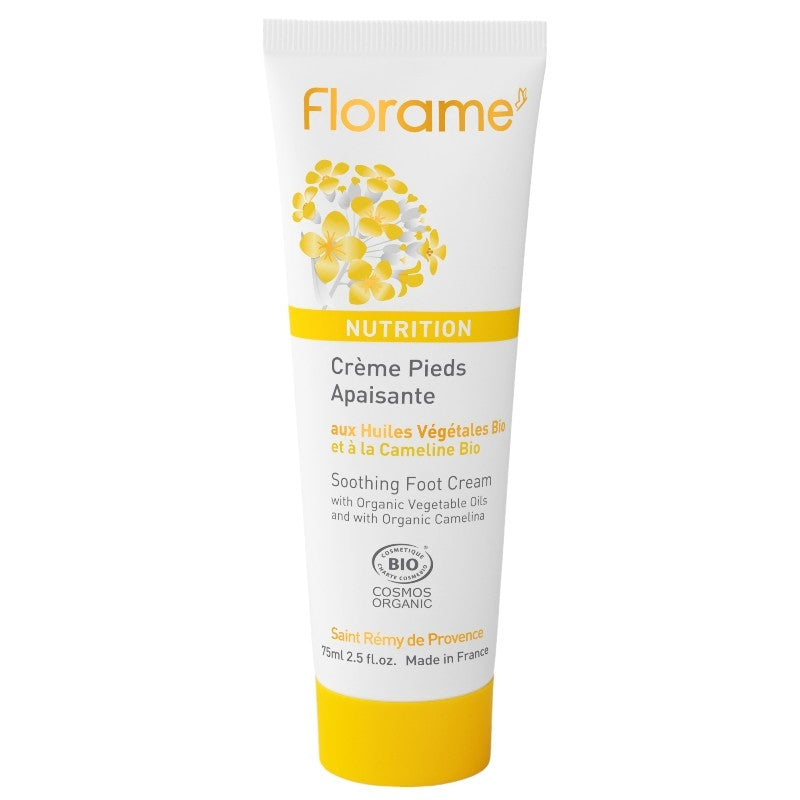 Florame - Beruhigende Fußcreme Leindotter BIO 75ml
