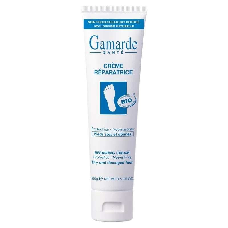 Gamarde - Reparaturcreme BIO - für trockene und strapazierte Füße - 100g