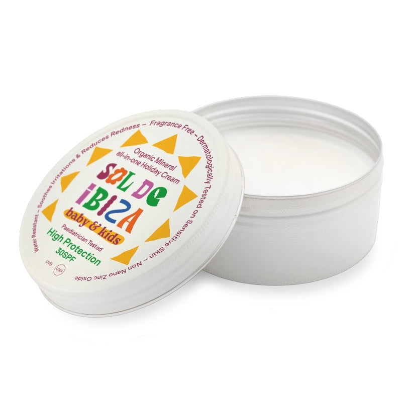Crème solaire visage & corps bébé & enfant BIO IP 30