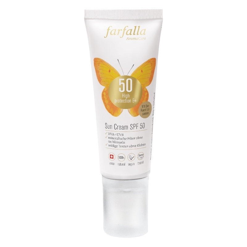 Farfalla - Bio-Sonnencreme LSF 50 Gesicht & Körper 80ml