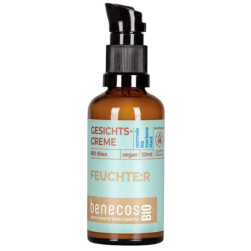 Benecos - Gesichtscreme Normale bis Trockene Haut Sheabutter BIO 50ml