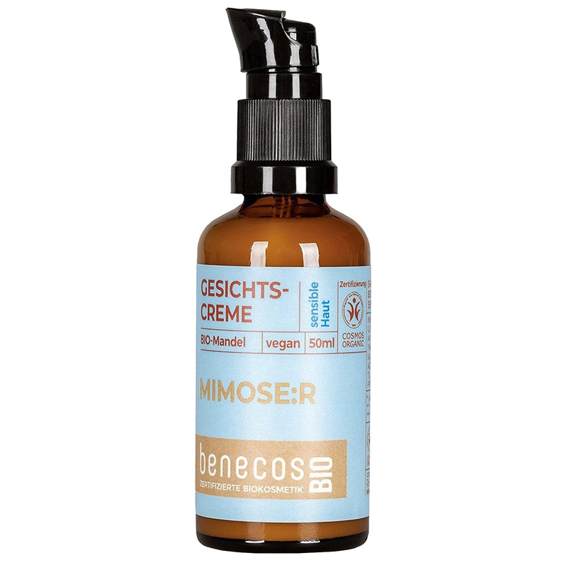 Benecos - Gesichtscreme Empfindliche Haut Mandel BIO 50ml