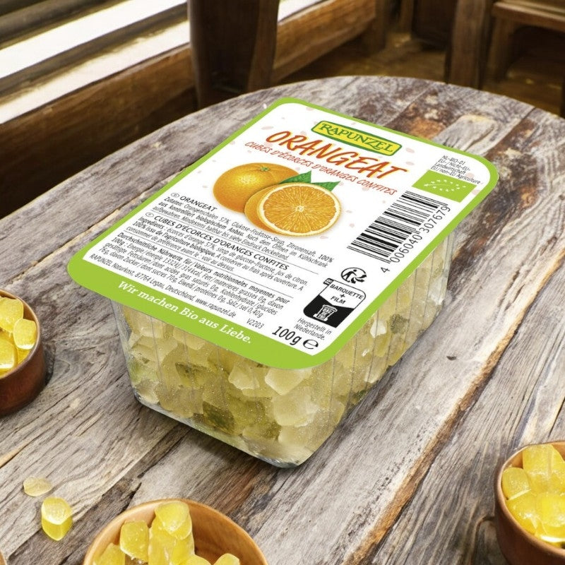 Cubes d'écorces d'oranges confites BIO