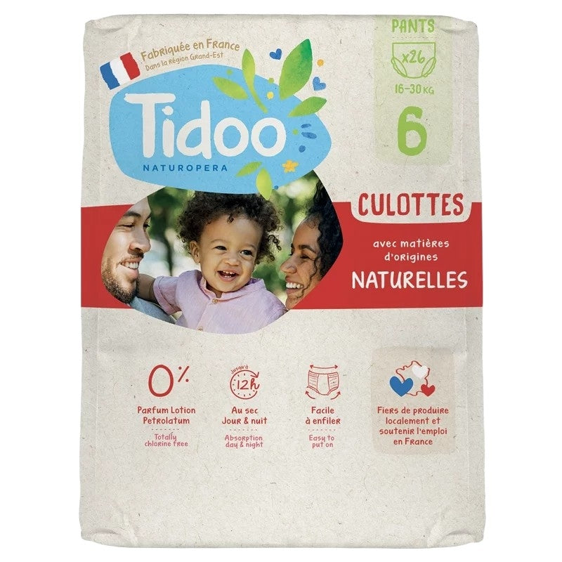 Culottes d'apprentissage ECO Taille 6 XL 16+ kg