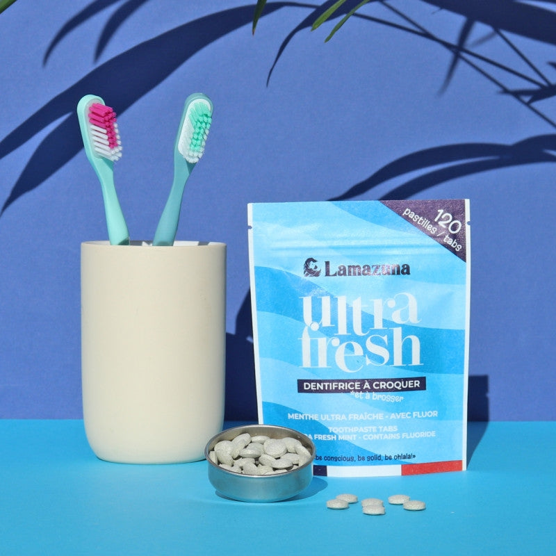 Zahnputztabletten Minze mit Fluorid BIO