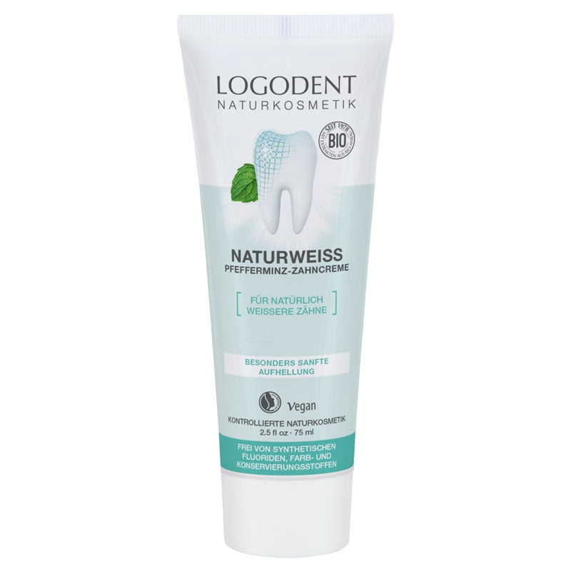Dentifrice blancheur BIO menthe sans fluor