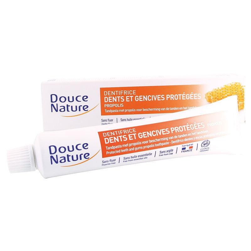 Douce Nature - Zahnpasta Zahnfleisch- & Zahnschutz ohne Fluorid BIO 75ml