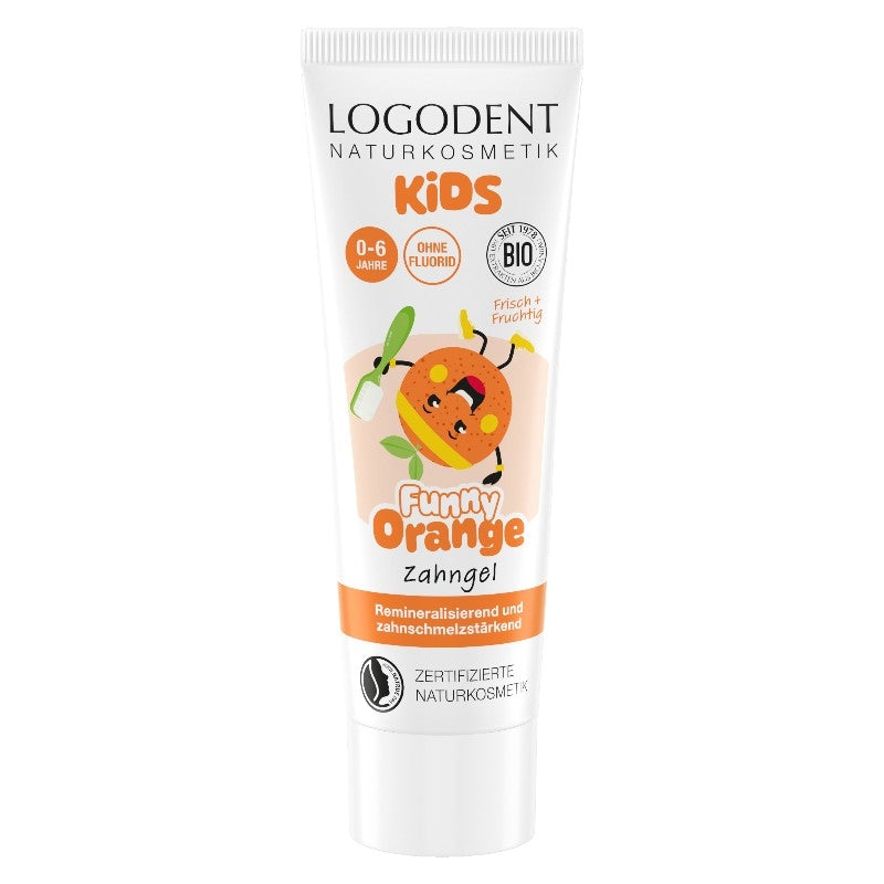 Dentifrice enfant BIO orange sans fluor