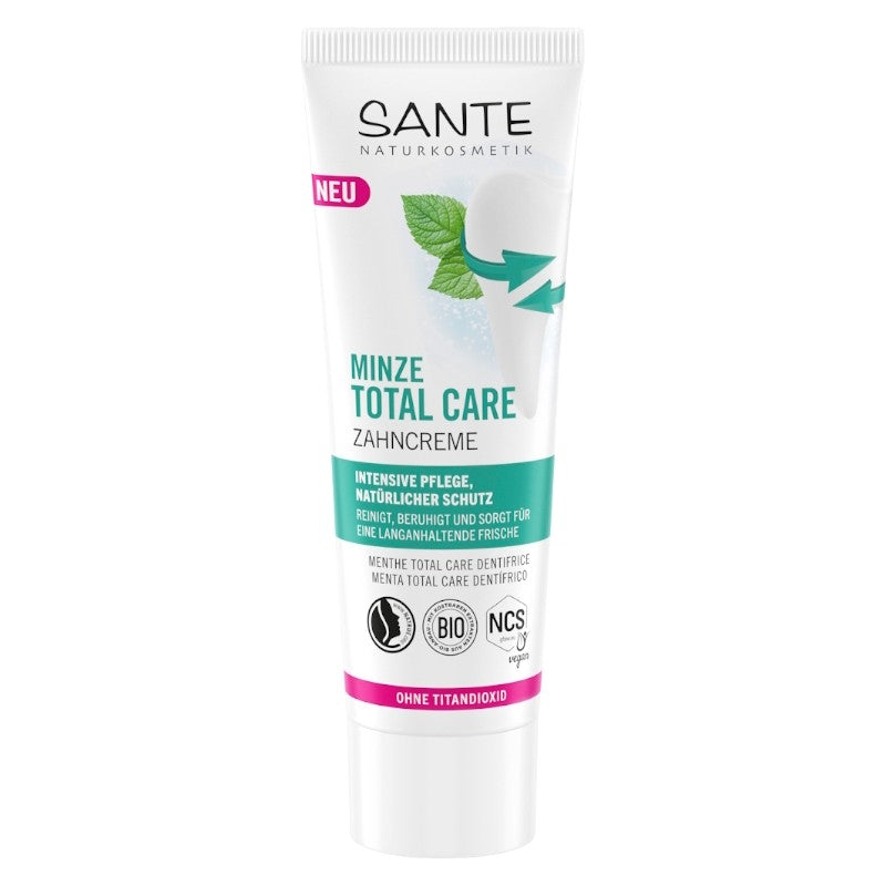 Zahnpasta Total Care mit Fluorid Minze BIO