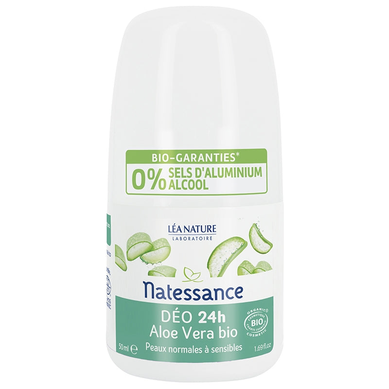 Déodorant à bille 24h BIO aloe vera