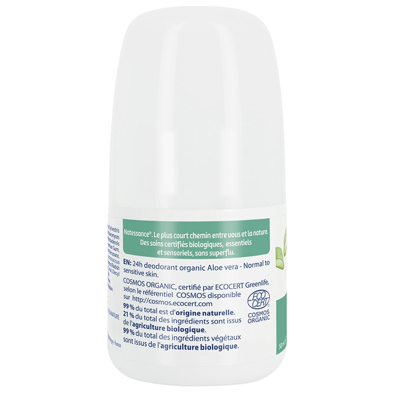 Déodorant à bille 24h BIO aloe vera