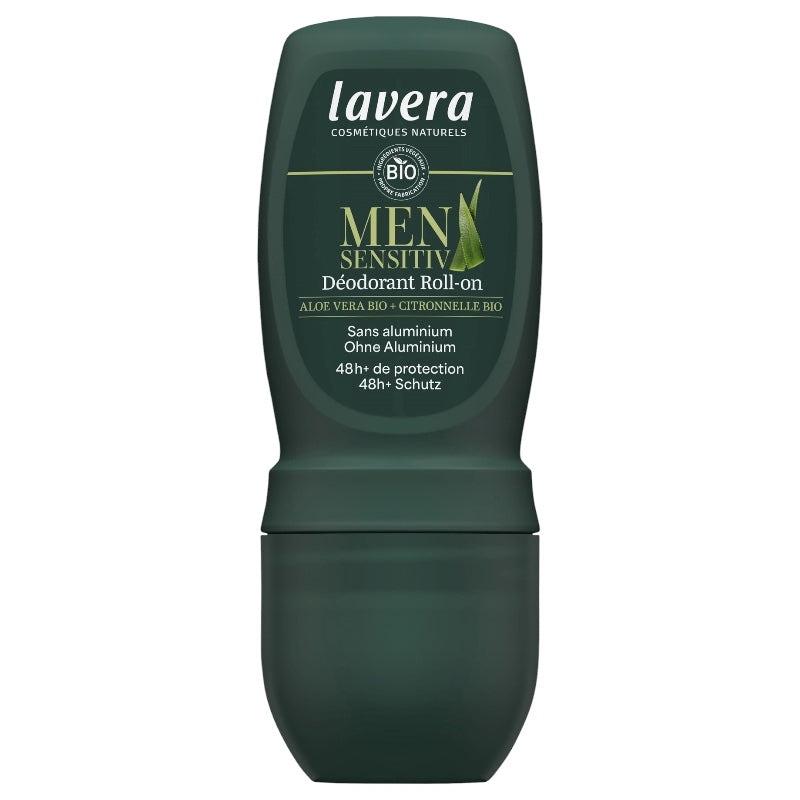 Déodorant à bille homme BIO aloe vera & citronnelle 50ml Lavera