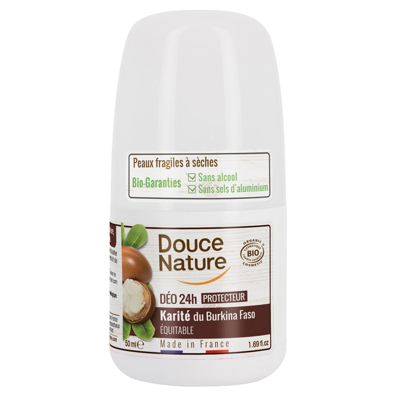 Douce Nature - Déodorant à bille protecteur 24h BIO karité 50ml