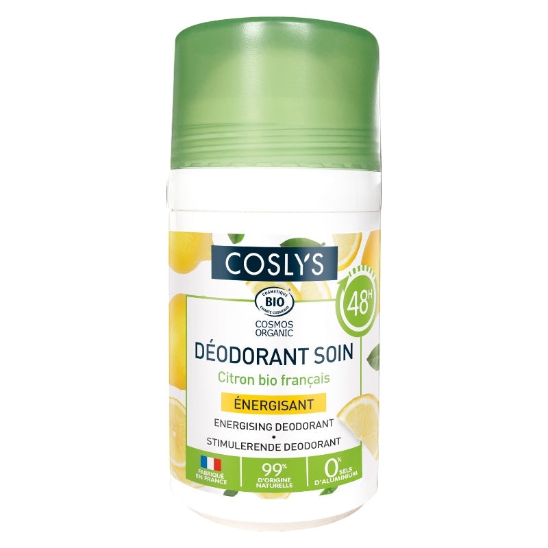 Coslys - Energiespendendes Deo Roll-On Zitrone BIO 50ml