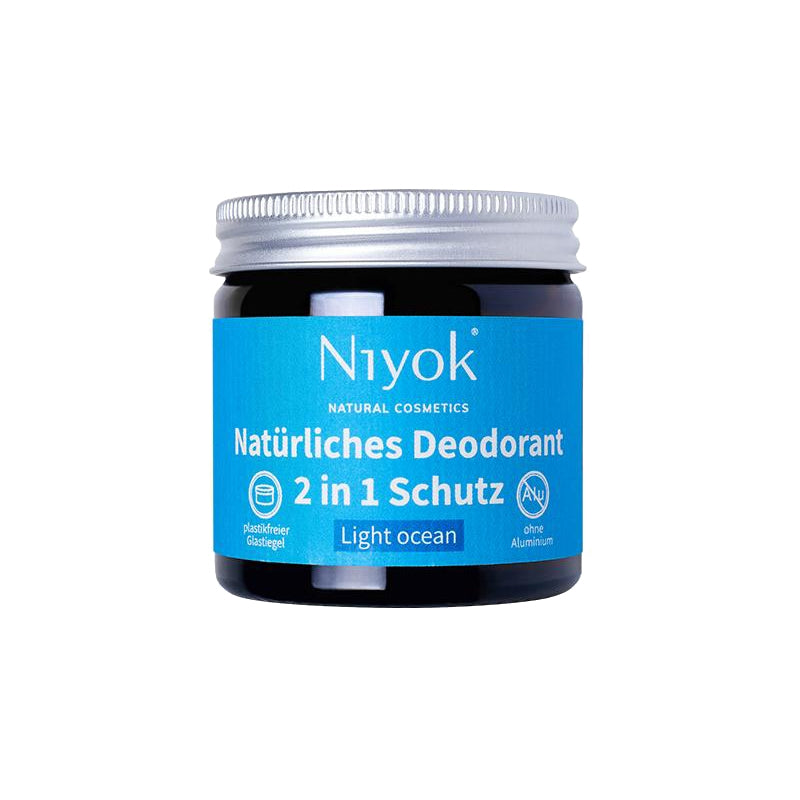 Déodorant crème 2 en 1 Light Ocean 40ml Niyok