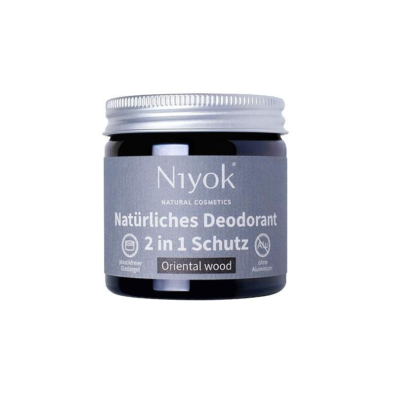 Déodorant crème 2 en 1 Oriental Wood 40ml Niyok