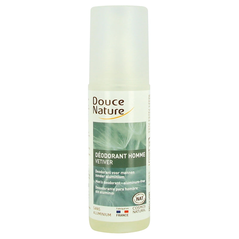 Douce Nature - Déodorant spray homme BIO vétiver 125ml