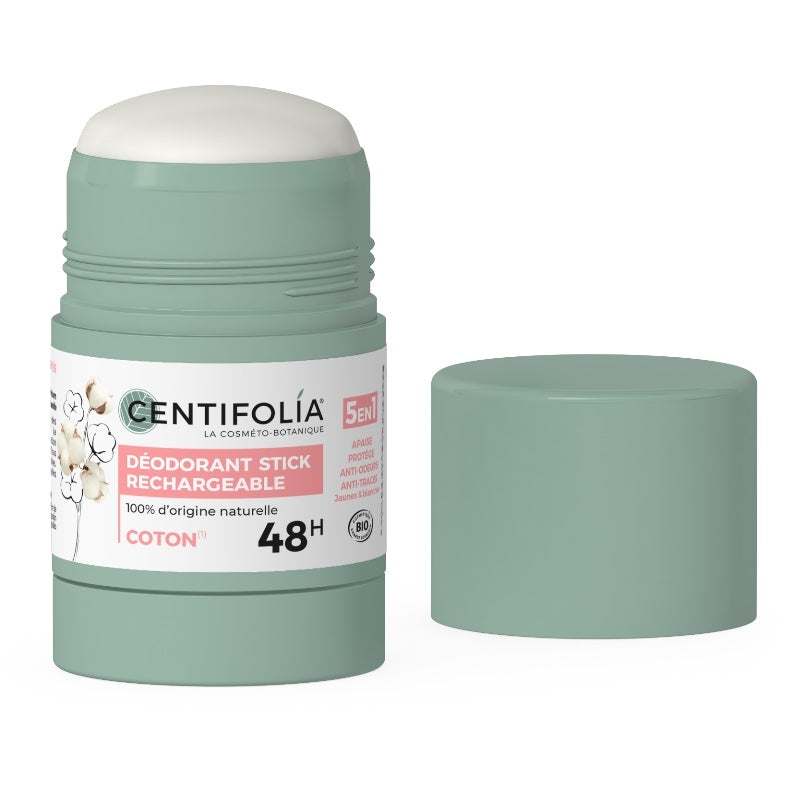 Centifolia - Nachfüllbarer Deo-Stick Baumwollblüte BIO 50g