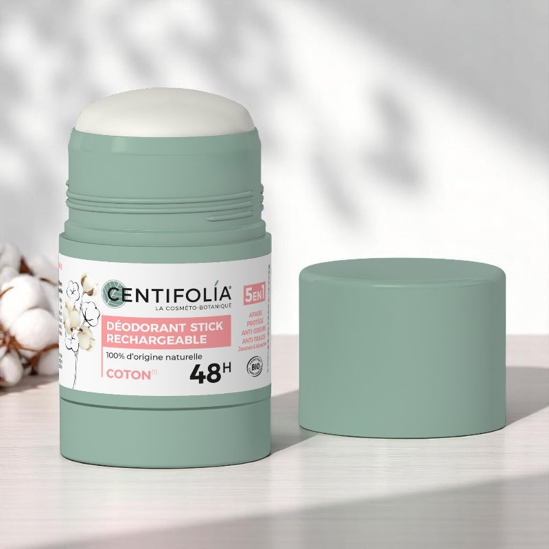Centifolia - Nachfüllbarer Deo-Stick Baumwollblüte BIO 50g