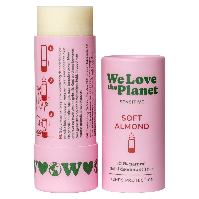 Déodorant stick Soft Almond 40g We Love The Planet