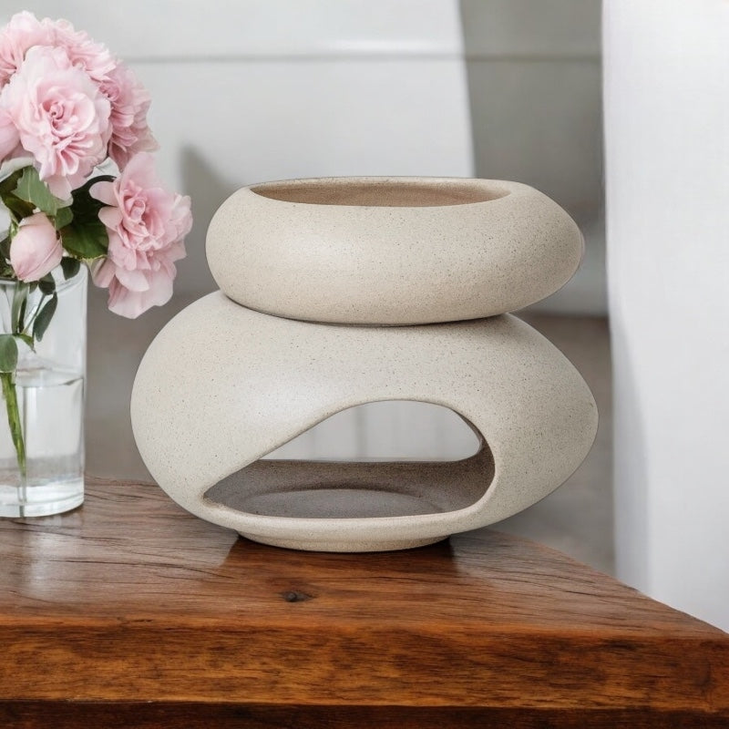 Farfalla - Diffuseur à bougie Kyoto beige 1 pièce