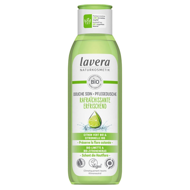 Douche soin rafraîchissante BIO citron vert & citronnelle