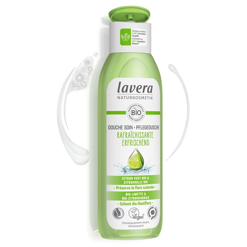 Douche soin rafraîchissante BIO citron vert & citronnelle