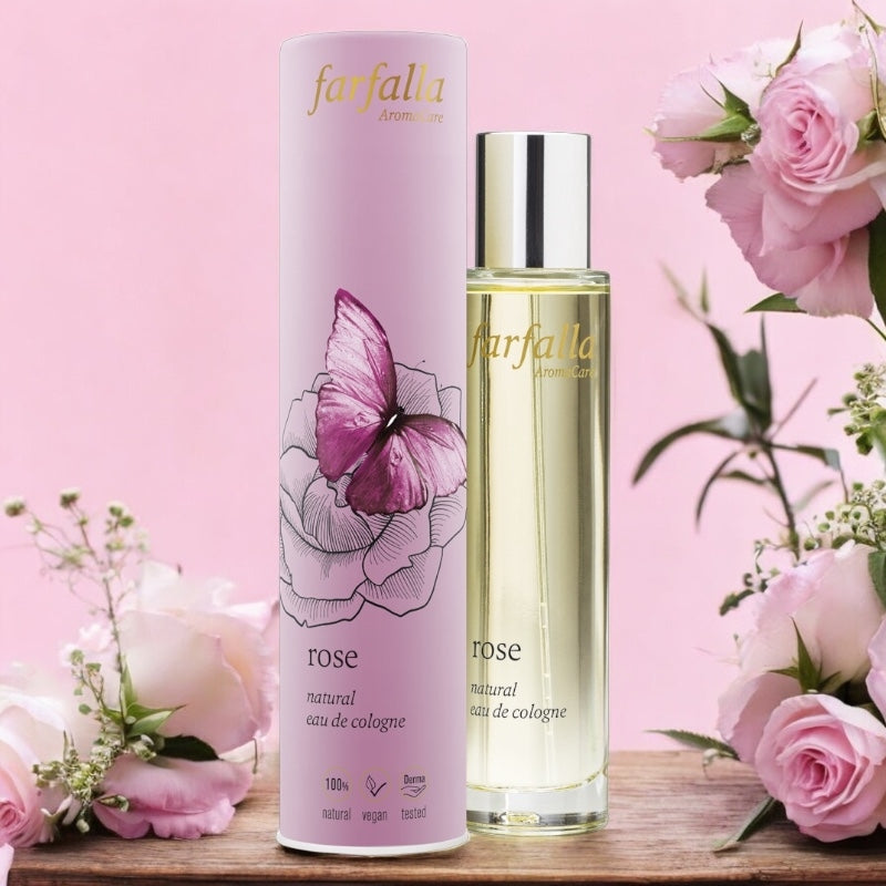 Farfalla - Kölnisch Wasser Rose BIO 50ml
