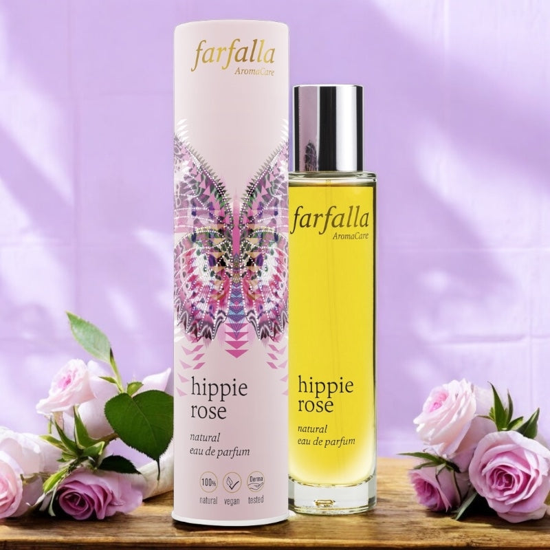 Farfalla - Eau de Parfum Hippie Rose BIO 50ml