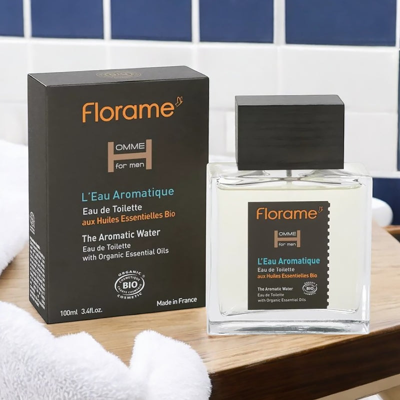Florame - Eau de toilette homme BIO L'Eau Aromatique 100ml
