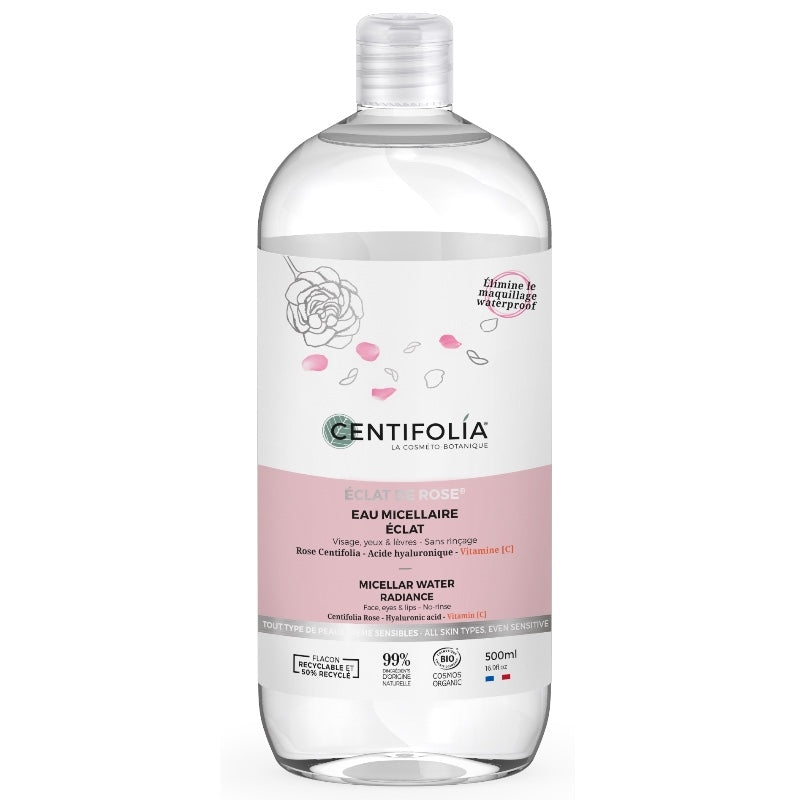 Centifolia - Eau micellaire éclat BIO rose & vitamine C 500ml