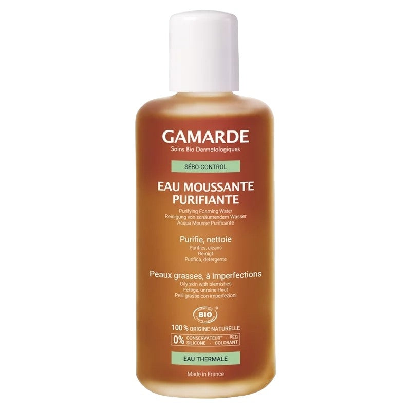 Gamarde - Reinigungsschaum BIO - reinigt & klärt - für fettige Haut - 200ml
