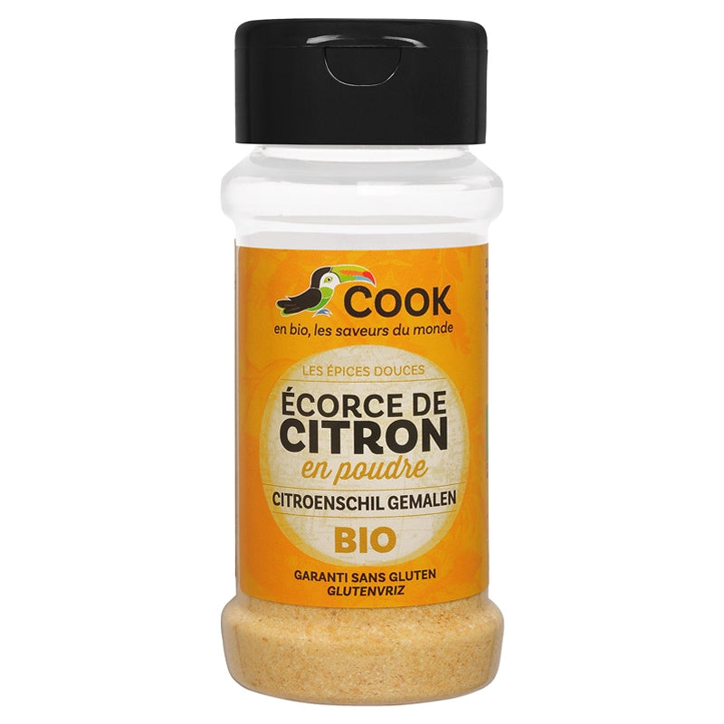 Cook - Écorce de citron en poudre BIO 32g