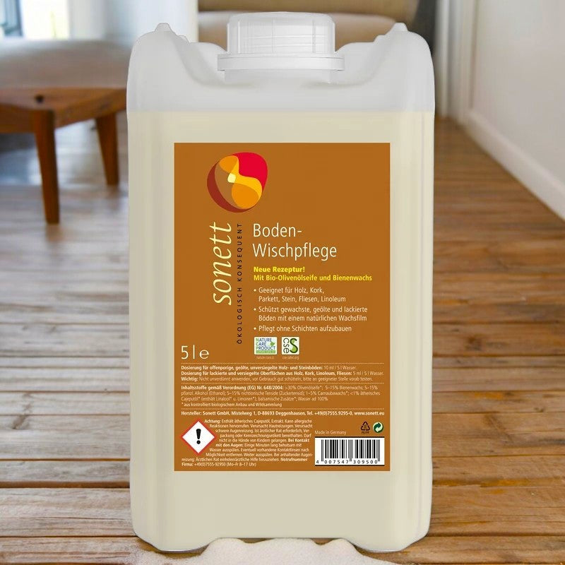 Entretien pour sols olive & cire d'abeille ECO