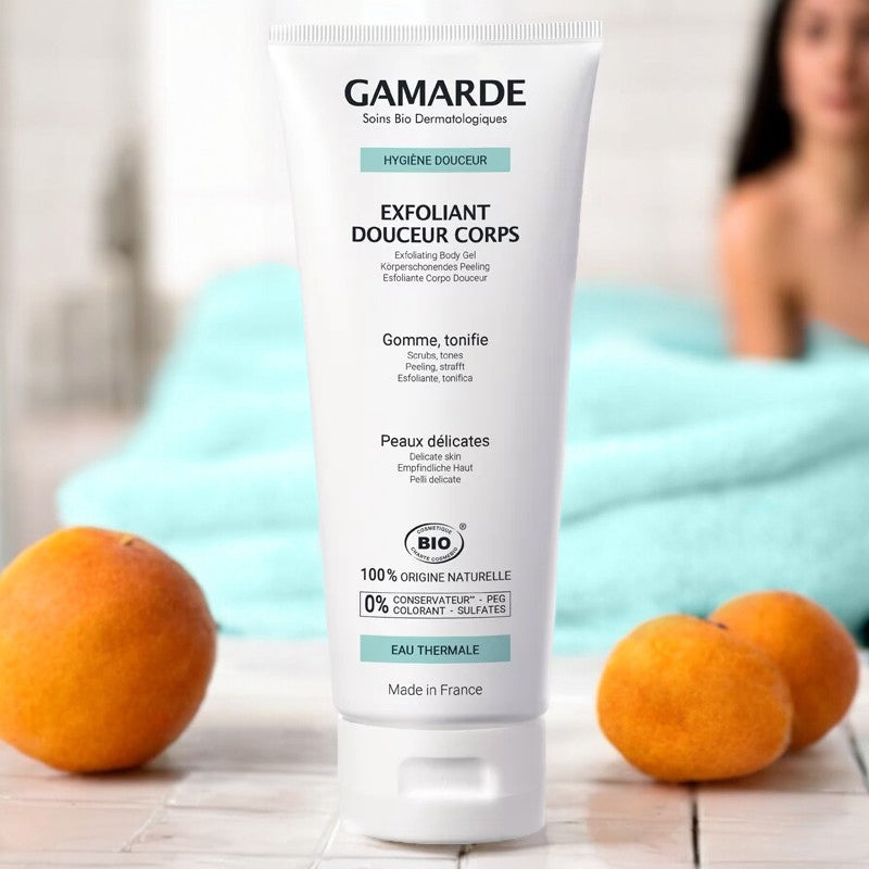 Gamarde - Exfoliant douceur corps BIO - gomme, tonifie - peaux délicates - 200g