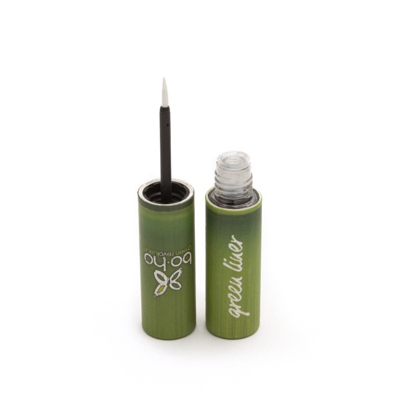 Boho Green Make-up - Flüssiger Eyeliner Schwarz Nr. 01 BIO 3ml