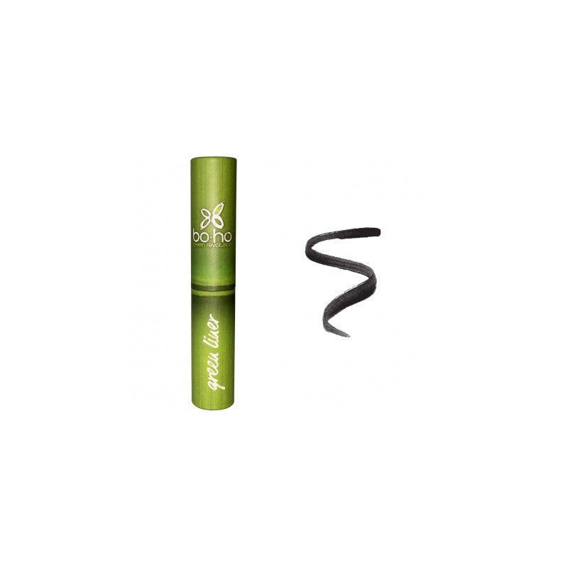 Boho Green Make-up - Flüssiger Eyeliner Schwarz Nr. 01 BIO 3ml