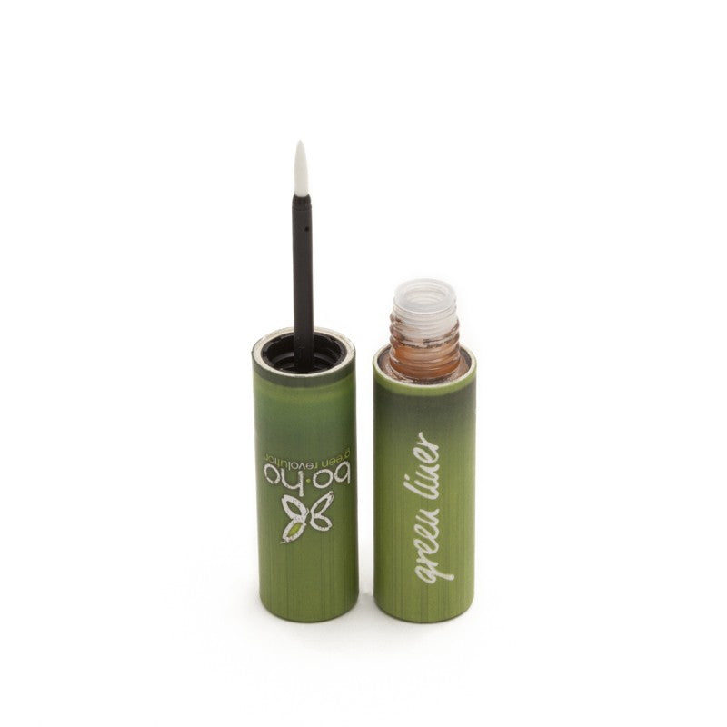 Boho Green Make-up - Flüssiger Eyeliner Braun Nr. 02 BIO 3ml