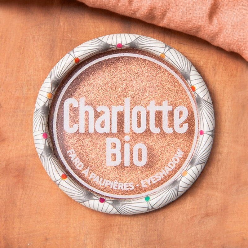 Charlotte Bio - Fard à paupières irisé light gold BIO 4g