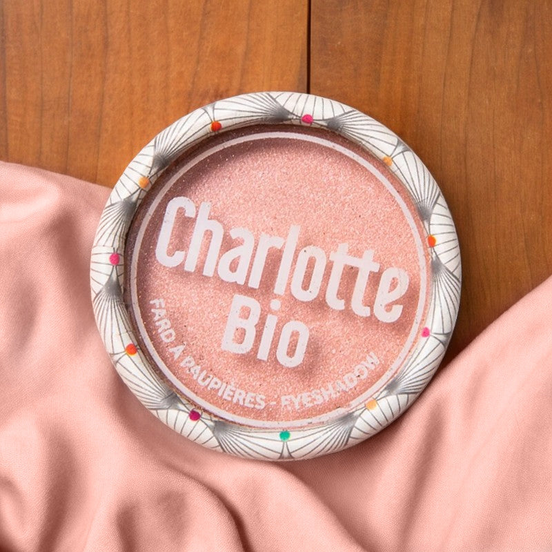 Charlotte Bio - Fard à paupières irisé light rosy BIO 4g
