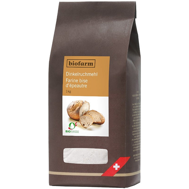 Biofarm - Farine bise d'épeautre suisse BIO 1kg