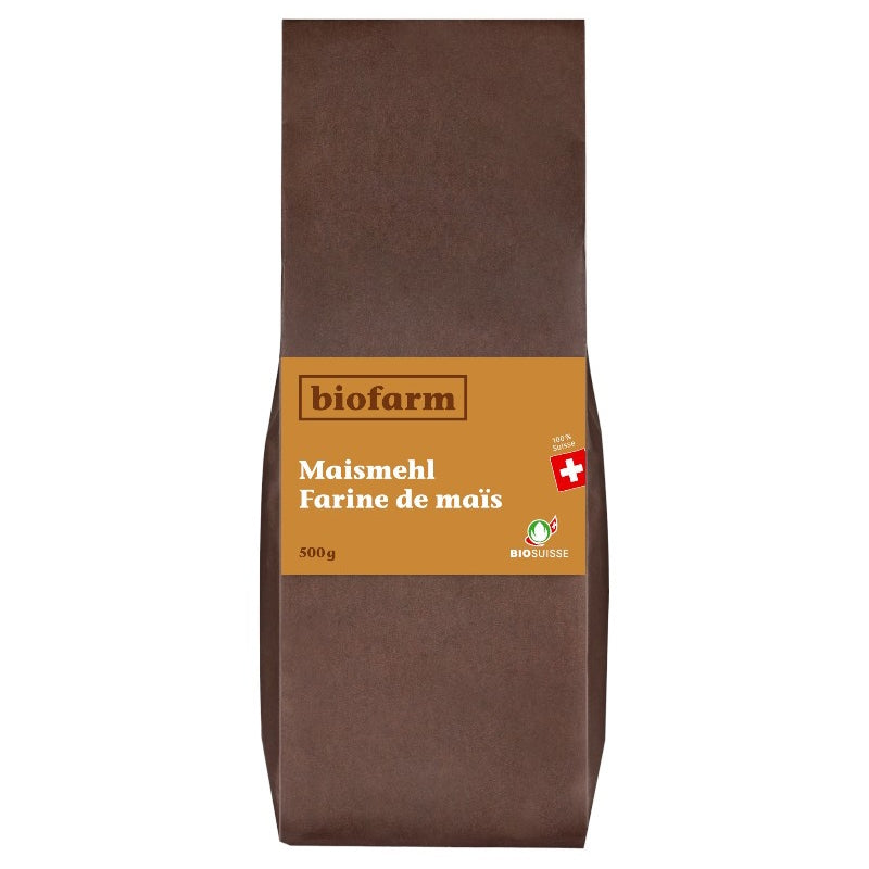 Biofarm - Farine de maïs suisse BIO 500g